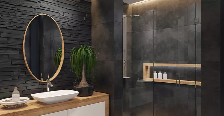 Bathroom Floor Tile Remodel in Opelousas